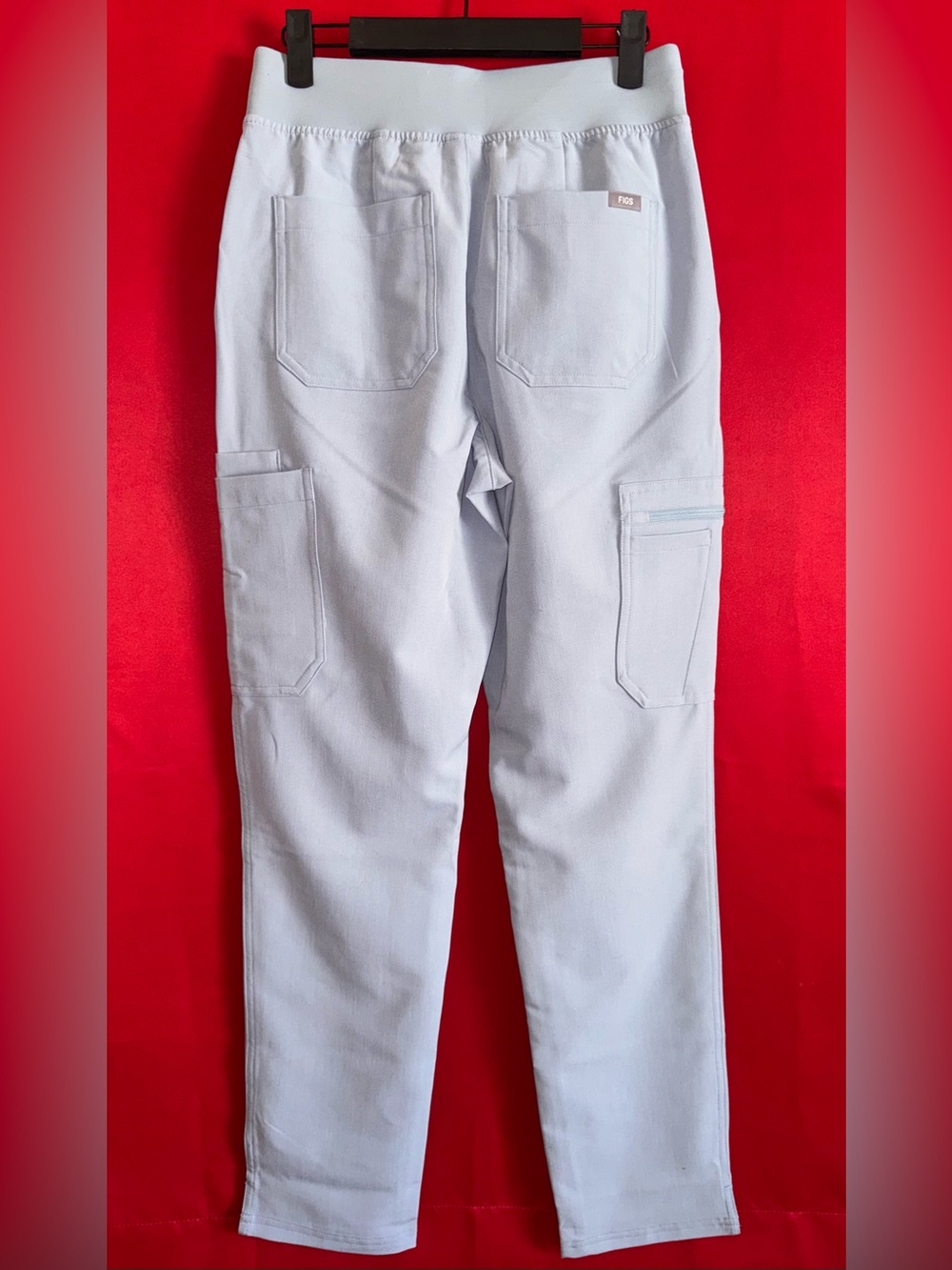 #525 NWT- FIGS High-Waisted Yola Scrub Pants Size Small Regular - Picture 2 of 11